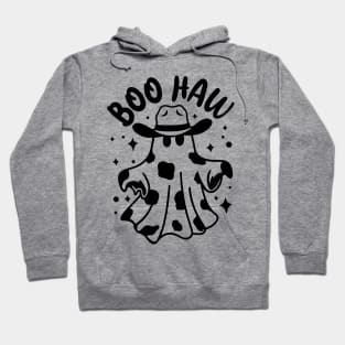 Boo Haw Cowboy Ghost Halloween Hoodie